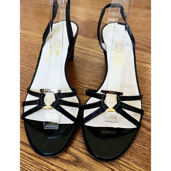 Salvatore Ferragamo Black Heels - Picture 2 of 11